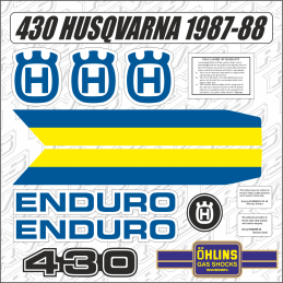 Kit Déco 430 Husqvarna 1987-88