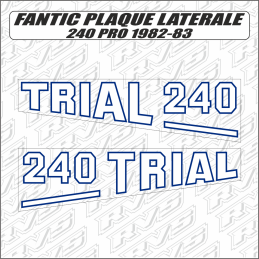 Kit plaque latérale 240...