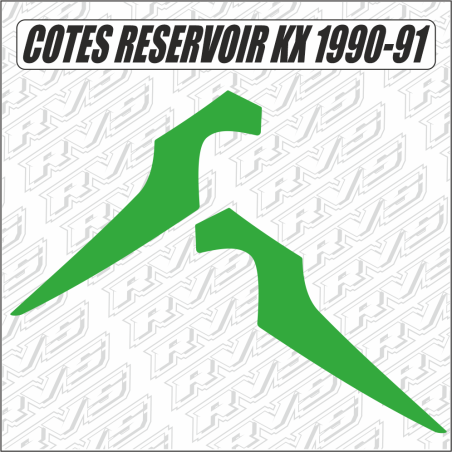 Cache réservoir chrome MBK 88 - Pièces Carénage sur La Bécanerie