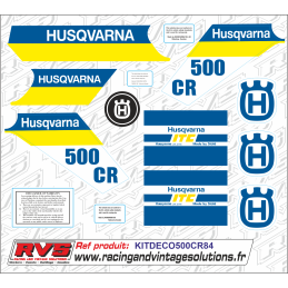 Kit Déco Husqvarna 500 CR 1984