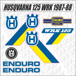 Kit Déco 125 WRK Husqvarna...