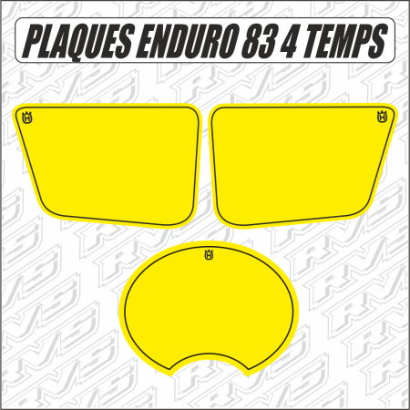 Fonds de plaques Husqvarna...
