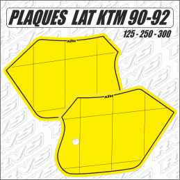 Fonds de plaques LAT...