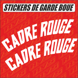 Stickers de Garde Boue...