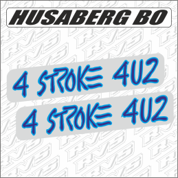 Déco Husaberg BO fond gris