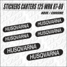 Déco Husqvarna Carters 125 WRK 1978-88