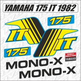Kit déco Yamaha 175 IT 1982