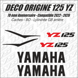 Déco Yamaha 125 YZ  Origine...