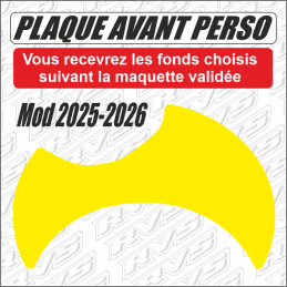 100%PERSO Fonds de plaques...