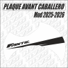 Fonds de plaques Avant Caballero FM 2025-26