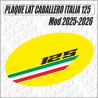 Fond de plaque Caballero Italia 125 2025-26