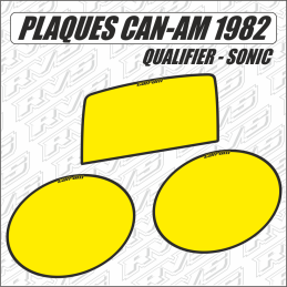 Fonds de plaques CAN-AM...