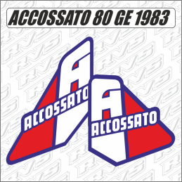 Kit déco Accossato 80 GE 1983