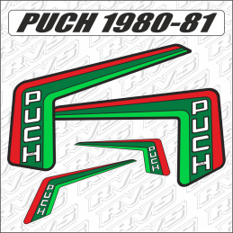 Kit Déco  Puch F3 1980-81