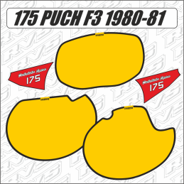 Fonds de plaque 175 Puch F3...