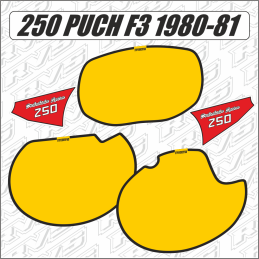 Fonds de plaque 250 Puch F3...