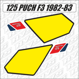 Fonds de plaque 125 Puch F3...