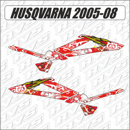 Kit Déco Husqvarna 2005-08...